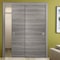 Sartodoors Sliding Closet Bypass Doors, Planum 0010 Ginger Ash, Sturdy Top Mount Rails Moldings Trims Hardware PLANUM0010DBD-GA-36 - alternate 2