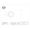 Tritan Angular Contact Ball Bearing, 3205/5205, Two Row, Double Sealed, ABEC 1, 25 mm Bore 5205 2RS/C3 PRX - alternate 2