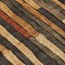 Homeroots 8' Coffee And Brown Round Striped Washable Indoor Outdoor Area Rug 608942 - alternate 2