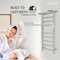 Anzzi Eve 8-Bar Wall Mounted Electric Towel Warmer Rack in Polished Chrome TW-AZ012CH - alternate 2