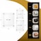 Azar Displays Floating Gallery Wall Frame Set, 1 Gold Standoff Hardware, 8 x 10, 11 x 14 & 16 x 20, 3-Piece Set 105722-GLD - alternate 2