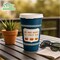 Ecoquality 20oz Insulated Paper Hot Cups With White Flat Lids New York Greek Design Cups, 500PK EQ20OZANGPCWFL-500 - alternate 3