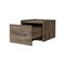 Homeroots 10" Brown Wood One Drawer Floating Nightstand 546179 - alternate 2