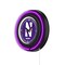 Holland Bar Stool Northwestern University 15 Double Neon Wall Clock Clk15BK - alternate 2