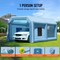 Vevor Inflatable Paint Booth 21x13.5x9.8ft Inflatable Spray Booth 1100W Blower GZYJXKF06 - alternate 2
