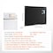 Vevor Magnetic Glass Whiteboard Dry-Erase Board 36"x24" Wall-Mounted Black GB-2436-MB - alternate 2