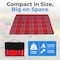 Scuddles Picnic Outdoor Blanket Park Blanket Beach Mat for Camping on Grass Oversized Seats 4 Adults Water SCCM12 - alternate 2