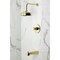 Kingston Brass Single-Handle Pressure Balanced Tub and Shower Faucet, Polished Brass KB6332BX - alternate 2