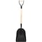 Marshalltown Scoop Shovel, Steel Square End Blades, 31 Wood Handle with D-Grip Handle STSCD - alternate 2