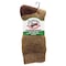 Railroad Sock Men's Outdoor Crew Socks, "The Twisted Brother", Brown 684 TB BR - alternate 2