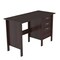 Homeroots 47" Espresso Computer Desk With Three Drawers 249800 - alternate 2