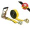 Mytee Products 2inx30ft Ratchet Straps w/ Snap Hooks 3,333 lbs WLL Tie Down Straps for Truck, 20PK RS230SHx20 - alternate 1