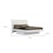 Homeroots Four Piece White Solid and Manufactured Wood Bedroom Set With Mirror 366262 - alternate 2