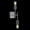 Jonathan Y Turing 18.7" 2-Light Metal LED Wall Sconce, Chrome JYL7456A - alternate 2