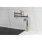 Kingston Brass Deck Mount Pot Filler Faucet with Knurled Handle, Polished Nickel KS3706RKX - alternate 2