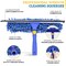 Bison Life 2-in-1 Window Squeegee Cleaning Kit, 2 Reusable 12" Sleeves, Glass Cleaning Tool Combo BLZ-WSQC-1 - alternate 3