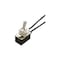 Gb Toggle Switch, 125/250 VAC, SPST, Lead Wire Terminal, Steel Housing Material, Silver GSW-18 - alternate 2