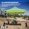 Ergodyne Single Lime Heavy Duty Pop-Up Tent - 10ft x 10ft 6002 - alternate 2