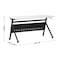 Flash Furniture Davis 60in. x 24in. HD Nesting Table w/Y-Legs, Modesty Panel, 1in. Thick White Tabletop, Blk Frame MT-M6024-Y-LEG-WHTBLK-GG - alternate 2