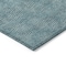 Homeroots 5' X 8' Teal Blue And Ivory Geometric Washable Indoor Outdoor Area Rug 602396 - alternate 2