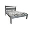 Homeroots Gray Solid Wood Full Bed Frame 546753 - alternate 1