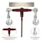 Mytee Products 4 Pk PRO Heavy Duty Chain Binder Ratchet Style 3/8in-1/2in w/ Grab Hooks, 15000 lbs WLL, 4PK CBRS12-PROx4 - alternate 2
