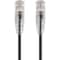 Monoprice Slim Cat6 Utp Cable, 5 ft.Black 13532 - alternate 1
