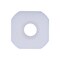 Auveco GM Nylon Nut #8 Screw Size 1/16in-5/32in Range, 50PK 13450 - alternate 2