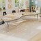 Flash Furniture Commercial Adjustable Height Kidney Activity Table with Short Legs in LT NAT XU-A4896-KIDNY-LTNAT-T-P-GG - alternate 2