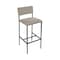 Bfm Seating Meghan Counter Height Stool, Grade 4 Upholstered Seat & Back - Steel Frame - Sand Black Finish JS33HM2171-2171SB - alternate 1