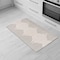 World Rug Gallery Bohemian Stripe Cushioned Anti Fatigue Standing Kitchen Mat 18 ft x 30 ft Cream WR10CREAM18X30 - alternate 1
