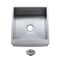 Kingston Brass 21-Inch Stainless Steel Single Bowl Farmhouse Sink with Strainer KUF212110BN1 - alternate 1