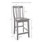 Crosley School House 2-Piece Counter Height Bar Stool Set CF500324-MA - alternate 2