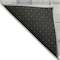 Homeroots 3' X 5' Silver And Gray Plaid Washable Indoor Outdoor Area Rug 601368 - alternate 2