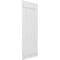 Ekena Millwork True Fit PVC, Four Board Spaced Board-n-Batten Shutters w/Z-Bar, Unfinished , 23W x 44H, PR TFP102SB23X044UN - alternate 2