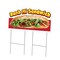 Signmission Banh Mi Sandwich Die Cut Yard & Stake outdoor plastic coroplast window, C-DC-2436-Banh Mi Sandwich C-DC-2436-Banh Mi Sandwich19 - alternate 1