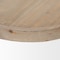 Homeroots Set of Two Gray And Natural Solid Wood Handmade Round Risers 609084 - alternate 2