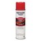 Rust-Oleum IC M1400 System Water-Based Construction Marking Paint, Gloss Safety Red, 17 oz Aerosol Can, 12PK 264696 - alternate 1