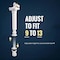 Highcraft Toilet Tank Ballcock Adj. 9" to 13" Anti Siphon Fill Valve w/Float Rod Refill Tube US78-77-D - alternate 2