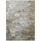 Homeroots 5' X 8' Brown Taupe And Ivory Abstract Washable Indoor Outdoor Area Rug 582153 - alternate 2