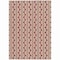 Homeroots 9' X 12' Red And Ivory Ogee Washable Indoor Outdoor Area Rug 601606 - alternate 2