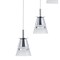 Jonathan Y Alain 12.5" 3-Light Adjustable Cascading Metal Integrated Cluster LED Pendant, Chrome JYL7036A - alternate 3