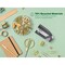Bostitch InJoy Compact Eco-Friendly Stapler, 3-in-1, Reduced Effort, Half Strip, Jam-Free, 25-Sheet Capacity 1510 - alternate 2