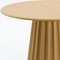 Homeroots 46" Brown Solid Wood Pedestal Base Round Top Dining Table 721021 - alternate 2