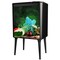 Home-Complete Trash Can 8.7-Gallon Trash Can with Lid, Removable Legs, & 3L Recycling/Compost Bin Odor-Resistant ST-TRSH-BL - alternate 2