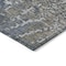 Homeroots 3' X 5' Silver Blue And Brown Abstract Washable Indoor Outdoor Area Rug 596830 - alternate 2
