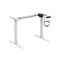 Monoprice Workstream by Sit-Stand Single Motor Height Adjustable Table Desk Fram 31291 - alternate 2