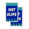 Signmission Wet Slips, A-Frame & 2 Decals Installed, Heavy-Duty Plastic Frame SBHD-D-2436-Wet Slips - alternate 2