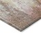 Homeroots 3' X 5' Tan Mauve And Ivory Abstract Washable Indoor Outdoor Area Rug 615878 - alternate 2
