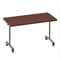 Correll Rectangle Premium Sit To Stand HPL Flip Top Table, 60 in W, 28 in to 38 in H, Particleboard Top FTS3060-21-14-21 - alternate 1